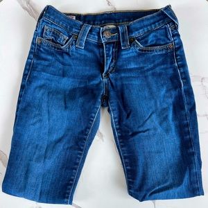 True Religion Straight Skinny Jeans 25